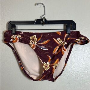 NEW Kona Sol Floral Bikini Bottom